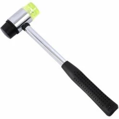 ILOVEMILAN Doppelseitiger Hammer Durchmesser 25 Mm – Gummihammer Für Lederhandwerk Zuhause