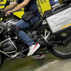 SUPERSELLER Paar Motorradfahren Knieschützer Verstellbare Knieschützer Größe L -Angebote Fliesenleger-Werkzeug Store 65947582 5