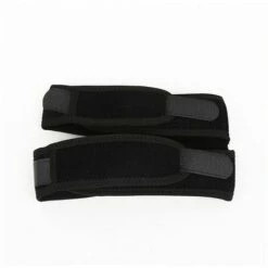 ILOVEMILAN Paar Patellarsehnen-Stützbänder, Verstellbares Neopren, Knieschmerzlinderung Zum Laufen, Arthritis, Pullover, Wiederherstellung Von Tennisverletzungen (Schwarz)