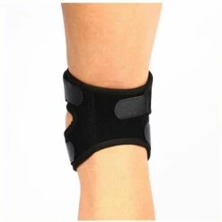 ILOVEMILAN Paar Patellarsehnen-Stützbänder, Verstellbares Neopren, Knieschmerzlinderung Zum Laufen, Arthritis, Pullover, Wiederherstellung Von Tennisverletzungen (Schwarz) -Angebote Fliesenleger-Werkzeug Store 65948730 3