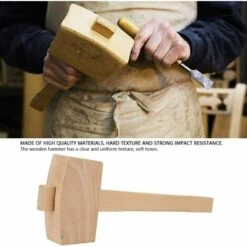GESCHENKE Holzhammerwerkzeug, Zimmermanns-Holzhammer, Zimmermanns-Holzhammer Mit Komfortablem Griff -Angebote Fliesenleger-Werkzeug Store 65950872 3