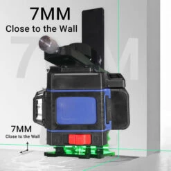 FASGET 4D Laser Level 16 Lines Green Light 360 ° Auto Cross Leveling Messwerkzeug LED-Anzeige -Angebote Fliesenleger-Werkzeug Store 66022516 4