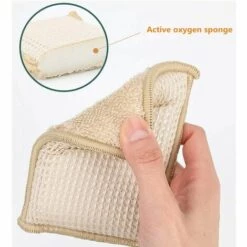 PERLE RARE 12 Stück Waschbare Wiederverwendbare Spülschwämme, Doppelseitige Spülschwämme, Super Saugfähig Und Kompostierbar, 9 Cmｘ13 Cm (Rosa) -Angebote Fliesenleger-Werkzeug Store 66337744 5