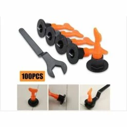 HELLO KITTY BAIN 100 Stück Wiederverwendbares Fliesen-Nivelliersystem, Rutschfester Positionierungs-T-Abstandshalter -Angebote Fliesenleger-Werkzeug Store 66370224 5