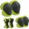 DONTODENT Kinderschutzausrüstung, Knieschützer Und Handgelenkschützer Für Scooter-Fahrräder (grün)
