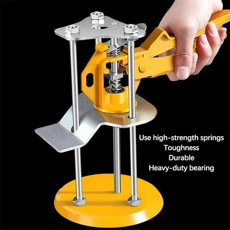 MONLY Tile Leveling Lifter,Leveling System,Durable Metal Body 200 Kg Load 1-10.5 Cm Height Adjuster,Wall Tile Locator For Ceramic,Door Panels,Glass 3 MONLY Tile Leveling Lifter,Leveling System,Durable Metal Body 200 Kg Load 1-10.5 Cm Height Adjuster,Wall Tile Locator For Ceramic,Door Panels,Glass – Bild 3