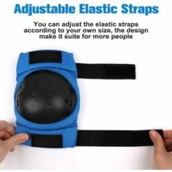 ECHOO Inliner Protection Kit Für Erwachsene Kinder, 6 In 1 Schutzsets Inlineskates Knieschützer, Ellbogenschützer, Handgelenkschützer Für Fahrrad/Rollschuhlaufen/Skating/Scooter/Skateboard 7 ECHOO Inliner Protection Kit Für Erwachsene Kinder, 6 In 1 Schutzsets Inlineskates Knieschützer, Ellbogenschützer, Handgelenkschützer Für Fahrrad/Rollschuhlaufen/Skating/Scooter/Skateboard -Angebote Fliesenleger-Werkzeug Store 66647030 3