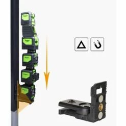 READCLY-PV3 Laser-Level-Adapter, Multifunktions-Magnetdrehfuß, 180° Verstellbare Halterung, Laser-Level-Adapter Mit 1/4"-20 Außengewinde, 1/4"-20 Und 5/8"-11 Innengewinde -Angebote Fliesenleger-Werkzeug Store 66736093 5