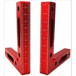 READCLY 90 ° Rechtwinklige Verbindungsklemme 11,9 X 11,9 L-förmiger Rahmen Aus Aluminiumlegierung Mit Winkelbefestigungslineal Für Holzbearbeitung, Bilderrahmen, Schachteln -Angebote Fliesenleger-Werkzeug Store 66737016 2