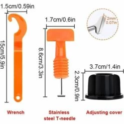 READCLY-100-teiliges Wiederverwendbares Fliesen-Nivellierer-Nivellierungssystem-Kit Für Werkzeuge Zum Bau Von Keramikwänden -Angebote Fliesenleger-Werkzeug Store 66737158 3
