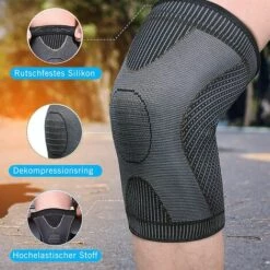 LTS FAFA Knieschützer 2er-Pack Mit Kupferfaser, Atmungsaktive Elastische Knieschützer Für Basketball, Laufen, Wandern, Arthritis, Knieschmerzen -Angebote Fliesenleger-Werkzeug Store 66759067 3