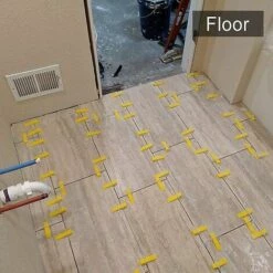 LTS FAFA Das 1/8" Fliesen-Nivelliersystem-Kit Enthält 400 Fliesen-Abstandshalter, 200 Wiederverwendbare Keile Und 1 Fliese. -Angebote Fliesenleger-Werkzeug Store 66762433 3