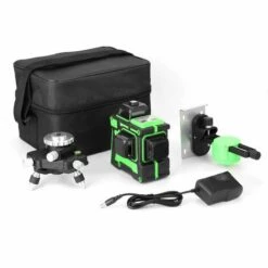 LIFCAUSAL Multifunktionaler Selbstnivellierender 3D-Laser Mit 12 Linien Und 1,5 M 3 Höhenverstellbarer Legierungs-Verlängerungsstange, Stativ Und Tragetasche -Angebote Fliesenleger-Werkzeug Store 66803091 5