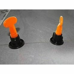 DECKON Fliesen-Nivellierer, 50-teiliges Fliesen-Nivellierungs-Ausrichtungssystem, Nivellier-Kit, Wiederverwendbares Fliesen-Nivellierungs-Kit Für Den Bau Von Böden Und Wänden Usw -Angebote Fliesenleger-Werkzeug Store 66979643 3