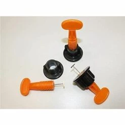 DECKON Fliesen-Nivellierer, 50-teiliges Fliesen-Nivellierungs-Ausrichtungssystem, Nivellier-Kit, Wiederverwendbares Fliesen-Nivellierungs-Kit Für Den Bau Von Böden Und Wänden Usw -Angebote Fliesenleger-Werkzeug Store 66979643 4