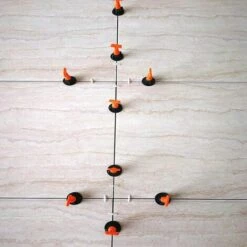 DECKON Fliesen-Nivellierer, 50-teiliges Fliesen-Nivellierungs-Ausrichtungssystem, Nivellier-Kit, Wiederverwendbares Fliesen-Nivellierungs-Kit Für Den Bau Von Böden Und Wänden Usw -Angebote Fliesenleger-Werkzeug Store 66979643 5