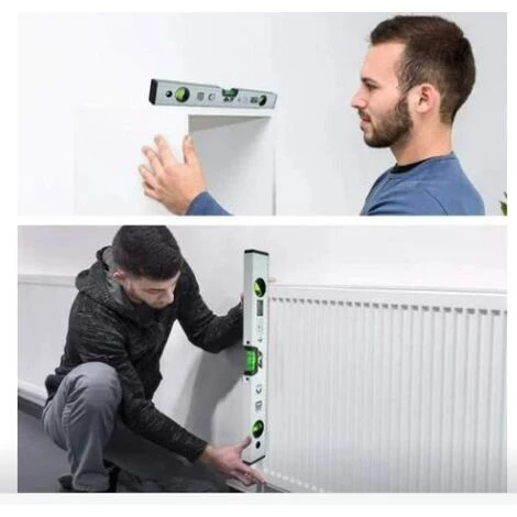 DECKON Macaron Wasserwaage, Magnet-Wasserwaage Mit 3 Gut Sichtbaren Libellen, Aluminiumgehäuse, Robusten Endkappen Für Horizontal, Vertikal Und 45° 5 DECKON Macaron Wasserwaage, Magnet-Wasserwaage Mit 3 Gut Sichtbaren Libellen, Aluminiumgehäuse, Robusten Endkappen Für Horizontal, Vertikal Und 45° – Bild 5