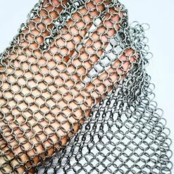 DECKON Maschenschwamm Edelstahlschwamm Stahlpfannenbürste (7 Zoll) -Angebote Fliesenleger-Werkzeug Store 66981248 3