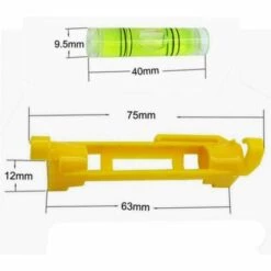 DECKON Wasserwaage Schnurlinien Nivelliergeräte Für Bauwesen, Maschinelle Vermessung (gelb) -Angebote Fliesenleger-Werkzeug Store 66983586 3