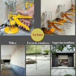 DECKON Fliesennivelliersystem, Hebewerkzeuge, Trockenbauheber (2 Stück), Zubehör Für Gipskartonplatten Usw. Montagehilfe, Hubhöhe 10–100 Mm -Angebote Fliesenleger-Werkzeug Store 66983602 5