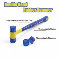 BENOBBY KIDS Gummihammer, Gummihammer, Rutschfester Gummihammer, Rutschfester Gummihammer, Doppelseitiger Weicher Gummihammer F��r Heimdekoration -Angebote Fliesenleger-Werkzeug Store 67067137 5