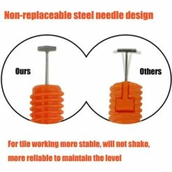 BENOBBY KIDS 50 Stück Fliesen-Nivellierer T-Typ Einsteller Kreuz Kunststoff Bodenfliesen Wandfliesen Positionierungswerkzeug -Angebote Fliesenleger-Werkzeug Store 67267305 4
