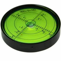 BEARSU Horizontale Libelle Mit Hoher Genauigkeit, Rund, Für Vermessungsinstrumente Und Dreifüße, 60 Mm, 15'/2 Genauigkeit