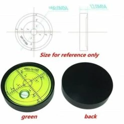 BEARSU Horizontale Libelle Mit Hoher Genauigkeit, Rund, Für Vermessungsinstrumente Und Dreifüße, 60 Mm, 15'/2 Genauigkeit -Angebote Fliesenleger-Werkzeug Store 67268428 3