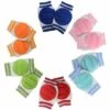 PERLE RARE Unisex-Baby-Schutzknieschützer Zum Krabbeln Mit Kissen, Rutschfest, Warmes Beinzubehör, 6 Stück