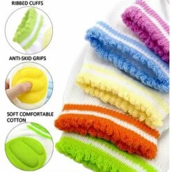 PERLE RARE Unisex-Baby-Schutzknieschützer Zum Krabbeln Mit Kissen, Rutschfest, Warmes Beinzubehör, 6 Stück -Angebote Fliesenleger-Werkzeug Store 67325605 3