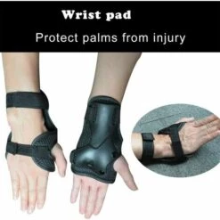 PERLE RARE Kinder Knie- Und Ellbogenschützer Handgelenkschützer Für Protec Gear Rollerblade Bike Rollschuhe Jungen Jugend 4-8-12 Jahre, Schwarz -Angebote Fliesenleger-Werkzeug Store 67325615 3