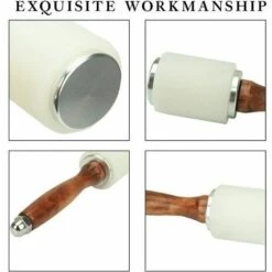 OUSUDELA Leathercraft Lederhammer, Rindslederhammer Nähen DIY Leathercraft Holzhammer Mit Holzgriff, Lederschnitzhammer -Angebote Fliesenleger-Werkzeug Store 67419887 3