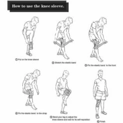 PERLE RARE Knieorthesen, Arthritis- Und Meniskus-Tränenpolster, Verstellbare Knieorthesen, Sport-Knieorthesen Für Männer Und Frauen, Größe L -Angebote Fliesenleger-Werkzeug Store 67421334 5