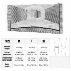 ILOVEMILAN Professionelle Knieschützer Kniebandage Kompressionshülse Unterstützung Sport L -Angebote Fliesenleger-Werkzeug Store 67430894 3