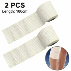 DONTODENT Elastische Kompressions-Kniebandage Für Patellasehne, 2 Stk