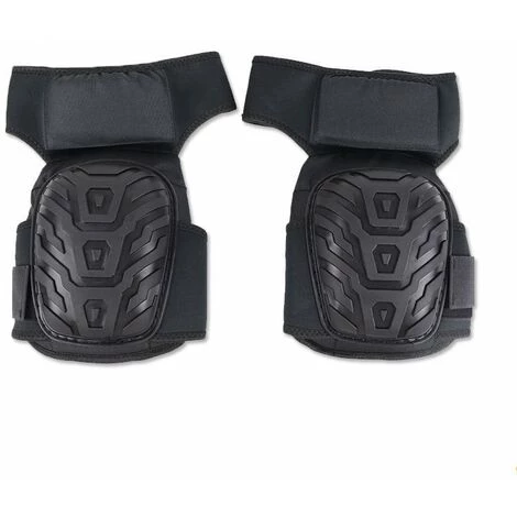 BF Knieschützer Profi-Knieschützer Outdoor Reiten Sport Rutschfeste Silikonschutzausrüstung Garten Industriegebäude Verschleißfeste Knieschützer 30 * 16CM 2 Stk. Schwarz 1 BF Knieschützer Profi-Knieschützer Outdoor Reiten Sport Rutschfeste Silikonschutzausrüstung Garten Industriegebäude Verschleißfeste Knieschützer 30 * 16CM 2 Stk. Schwarz