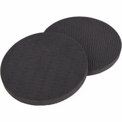 BF Knieschützer Für Yoga-Übungen, Schützt Knie, Handgelenke Und Ellbogen, Leicht Zu Tragen, Kleiner Sport-Gleichgewichtsschutz, 17,5 Cm, Schwarz (2 Stück)