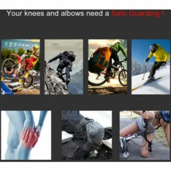 SUPERSELLER Vier-Jahreszeiten-Reiten Motorrad Knie- Und Ellbogenschützer Vierteiliges Set -Angebote Fliesenleger-Werkzeug Store 67664284 4