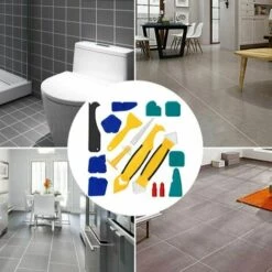 ECHOO Silikon-Fugenglätter, 16-teiliges Versiegelungswerkzeug-Set, Fugenglätter, Versiegelung, Entfernung, Fugenentferner, Finishing-Applikator Für Badezimmer, Küche -Angebote Fliesenleger-Werkzeug Store 67696273 4