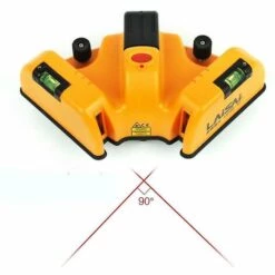 DONTODENT Rechtwinkliger 90-Grad-Quadrat-Laser Vertikales Horizontales Laser-Messwerkzeug