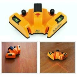 DONTODENT Rechtwinkliger 90-Grad-Quadrat-Laser Vertikales Horizontales Laser-Messwerkzeug -Angebote Fliesenleger-Werkzeug Store 67714827 3