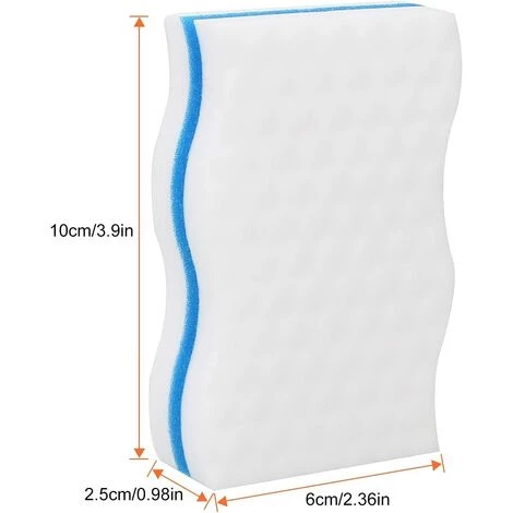 GDRHVFD 24 Stück Zauberschwämme, Extra Dicker Reinigungsschwamm Aus Melamin – Magischer Radiergummi Für Badezimmer, Pool, Küche, Boden, Wand (ohne Chemie) – Weiß 2 GDRHVFD 24 Stück Zauberschwämme, Extra Dicker Reinigungsschwamm Aus Melamin – Magischer Radiergummi Für Badezimmer, Pool, Küche, Boden, Wand (ohne Chemie) – Weiß – Bild 2
