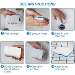 GDRHVFD 24 Stück Zauberschwämme, Extra Dicker Reinigungsschwamm Aus Melamin – Magischer Radiergummi Für Badezimmer, Pool, Küche, Boden, Wand (ohne Chemie) – Weiß 8 GDRHVFD 24 Stück Zauberschwämme, Extra Dicker Reinigungsschwamm Aus Melamin – Magischer Radiergummi Für Badezimmer, Pool, Küche, Boden, Wand (ohne Chemie) – Weiß -Angebote Fliesenleger-Werkzeug Store 67720492 4