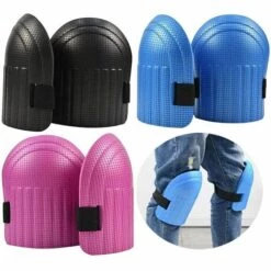 HIASDFLS Paar Knieschoner Für Den Garten, Knieschoner Aus Eva-Schaumstoff, Knieschoner Für Die Gartenarbeit Mit Verstellbaren Riemen Für Die Bodenarbeit Im Baugewerbe Für Gärtner-Knierotektoren