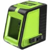 ECHOO Grünes Laser-Wasserwaage, Optisches Quadratisches Kreuz/horizontale/vertikale Laserlinie, IP54, Hartschalenkoffer