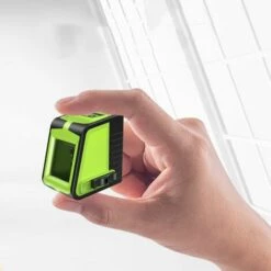 ECHOO Grünes Laser-Wasserwaage, Optisches Quadratisches Kreuz/horizontale/vertikale Laserlinie, IP54, Hartschalenkoffer -Angebote Fliesenleger-Werkzeug Store 67934050 3