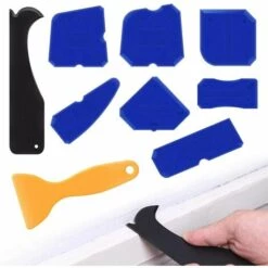 JUNJUN Silikon-Dichtmittel-Set, Silikon-Dichtmittel-Finisher, Silikon-Dichtmittel-Glättungswerkzeug, Fugen-Finishing-Werkzeuge Für Badezimmer