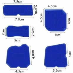 JUNJUN Silikon-Dichtmittel-Set, Silikon-Dichtmittel-Finisher, Silikon-Dichtmittel-Glättungswerkzeug, Fugen-Finishing-Werkzeuge Für Badezimmer -Angebote Fliesenleger-Werkzeug Store 68013449 3