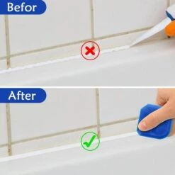 JUNJUN Silikon-Dichtmittel-Set, Silikon-Dichtmittel-Finisher, Silikon-Dichtmittel-Glättungswerkzeug, Fugen-Finishing-Werkzeuge Für Badezimmer -Angebote Fliesenleger-Werkzeug Store 68013449 4