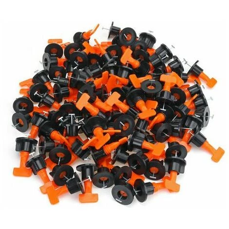 ECHOO 100 Stück T-Lock-Fliesenklemme Mit 2 Minischlüsseln, Nivelliersystem, Bodenfliesen, Wand, Bodenfliesen, Nivellierwerkzeug 1 ECHOO 100 Stück T-Lock-Fliesenklemme Mit 2 Minischlüsseln, Nivelliersystem, Bodenfliesen, Wand, Bodenfliesen, Nivellierwerkzeug